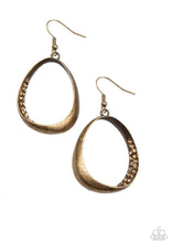 Load image into Gallery viewer, Paparazzi 💜 &quot;Fiercely Flauntable&quot; -- Brass Earrings
