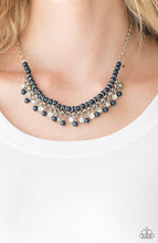 Cargar imagen en el visor de la galería, Paparazzi 💜 &quot;A Touch of Classy&quot; -- Blue Necklace
