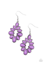 Load image into Gallery viewer, Paparazzi 💜 &quot;Burst Into Teardrops&quot; -- Purple Earrings
