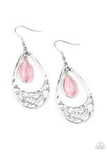 Load image into Gallery viewer, Paparazzi 💜 &quot;Dew You Feel Me?&quot; -- Pink Earrings
