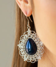 Load image into Gallery viewer, Paparazzi 💜 Incredibly Celebrity - Blue Earrings
