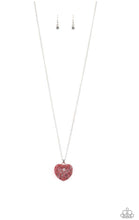 Cargar imagen en el visor de la galería, Paparazzi 💜 “Love Is All Around- Red Necklace
