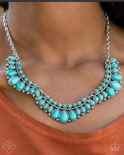 Load image into Gallery viewer, Paparazzi 💜 &quot;Naturally Native&quot; -- Blue Necklace
