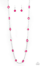 Lade das Bild in den Galerie-Viewer, Paparazzi 💜 &quot;Glassy Glamorous&quot; -- Pink Necklace
