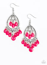 Load image into Gallery viewer, Paparazzi 💜 &quot;Gorgeously Genie&quot; -- Pink Earrings
