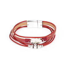 Load image into Gallery viewer, Paparazzi 💜 Tahoe Tourist - Red  Bracelet
