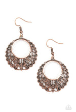 Load image into Gallery viewer, Paparazzi 💜 &quot;Grapevine Glamorous&quot; -- Copper Earrings
