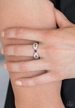 Cargar imagen en el visor de la galería, Paparazzi 💜 &quot;Extra Side of Elegance&quot; -- Pink Ring
