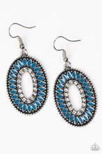 Load image into Gallery viewer, Paparazzi 💜 &quot;Fishing for Fabulous&quot; -- Blue Earrings
