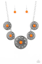 Cargar imagen en el visor de la galería, Paparazzi 💜 &quot;Hey, Sol Sister&quot; -- Orange Necklace
