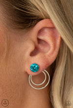 Load image into Gallery viewer, Paparazzi 💜 &quot;Word Gets Around&quot; -- Blue Earrings
