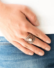 Load image into Gallery viewer, Paparazzi 💜 &quot;Rural Relic&quot; -- Copper/White Ring
