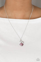 Load image into Gallery viewer, Paparazzi 💜”Stylishly Square” -- Purple Necklace
