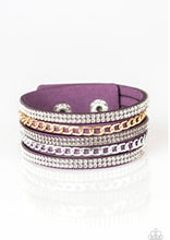 Cargar imagen en el visor de la galería, Paparazzi 💜 “Fashion Fiend” -- Purple Urban Bracelet
