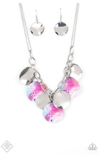 Cargar imagen en el visor de la galería, Paparazzi 💜 &quot;Tie-Dye Drama&quot; -- Multi-Color Necklace
