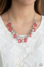 Lade das Bild in den Galerie-Viewer, Paparazzi 💜 &quot;Pacific Posh&quot; -- Pink/Silver Necklace
