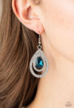 Load image into Gallery viewer, Paparazzi 💜 &quot;So the Story GLOWS&quot; -- Blue Earrings
