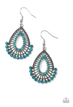 Load image into Gallery viewer, Paparazzi 💜 &quot;Castle Collection&quot; -- Blue Earrings
