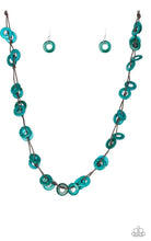 Load image into Gallery viewer, Paparazzi 💜 &quot;Waikiki Winds&quot; -- Blue Necklace
