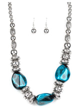 Load image into Gallery viewer, Paparazzi 💜 Colorfully Confident - Blue  Necklace
