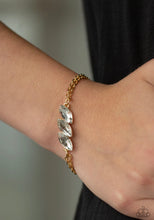 Load image into Gallery viewer, Paparazzi 💜 &quot;Pretty Priceless&quot; -- Gold Rhinestone Bracelet
