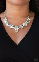 Load image into Gallery viewer, Paparazzi 💜 &quot;Knockout Queen&quot; -- White Necklace
