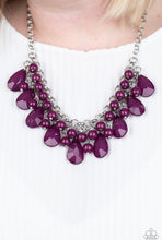 Cargar imagen en el visor de la galería, Paparazzi 💜 &quot;Endless Effervescence&quot; -- Purple Necklace
