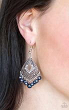 Load image into Gallery viewer, Paparazzi 💜 &quot;Gracefully Gatsby&quot; -- Blue Earrings
