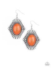 Cargar imagen en el visor de la galería, Paparazzi 💜 &quot;Easy as PIONEER&quot; -- Orange Earrings
