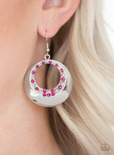 Load image into Gallery viewer, Paparazzi 💜 &quot;Ringed in Refinement&quot; -- Pink Earrings
