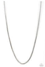 Load image into Gallery viewer, Paparazzi 💜 “Victory Lap” -- Men’s Silver Necklace
