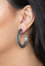 Load image into Gallery viewer, Paparazzi 💜 &quot;Retro Reverberation&quot; -- Silver Earrings
