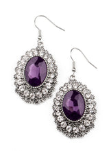 Load image into Gallery viewer, Paparazzi 💜 GLACIAL GARDENS - PURPLE Earrings
