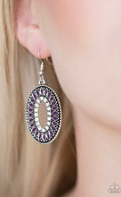 Load image into Gallery viewer, Paparazzi 💜 &quot;Fishing for Fabulous&quot; -- Purple Earrings
