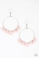 Load image into Gallery viewer, Paparazzi 💜 &quot;The PEARL-fectionist&quot; -- Pink Earrings
