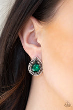 Cargar imagen en el visor de la galería, Paparazzi 💜 &quot;Debutante Debut&quot; -- Green Earrings
