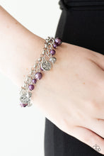 Load image into Gallery viewer, Paparazzi 💜 &quot;West Coast Wanderer&quot; -- Purple Bracelet
