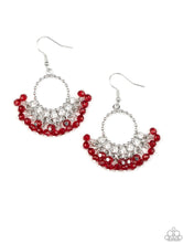 Charger l&#39;image dans la galerie, Paparazzi 💜 &quot;Charmingly Cabaret&quot; -- Red Earrings
