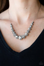 Load image into Gallery viewer, Paparazzi 💜 &quot;Crystal Carriages&quot; -- Silver Necklace
