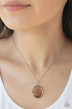 Load image into Gallery viewer, Paparazzi 💜 &quot;Icy Opalescence&quot; -- Brown Necklace
