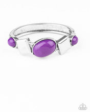 Charger l&#39;image dans la galerie, Paparazzi 💜 &quot;Abstract Appeal&quot; -- Purple Bracelet
