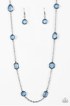 Load image into Gallery viewer, Paparazzi 💜 “Glassy Glamorous” -- Blue necklace
