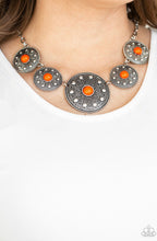 Load image into Gallery viewer, Paparazzi 💜 &quot;Hey, Sol Sister&quot; -- Orange Necklace
