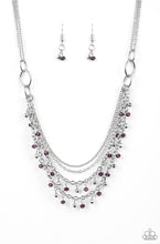 Charger l&#39;image dans la galerie, Paparazzi 💜 “Financially Fabulous” -- Purple Necklace
