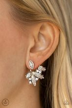 Cargar imagen en el visor de la galería, Paparazzi 💜 &quot;Deco Dynamite&quot; -- White Earrings
