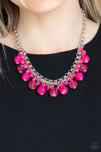 Cargar imagen en el visor de la galería, Paparazzi 💜 &quot;Fiesta Fabulous&quot; -- Pink Necklace
