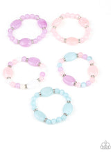 Load image into Gallery viewer, Paparazzi 💜 STARLET SHIMMER 💜 Beads and Rhinestone Bracelets -- 5 Pack
