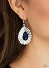 Load image into Gallery viewer, Paparazzi 💜 &quot;Exquisitely Explosive&quot; -- Blue Earrings
