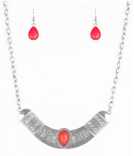 Cargar imagen en el visor de la galería, Paparazzi 💜 Very Venturous - Red  Necklace
