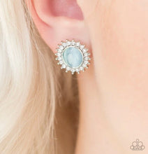 Cargar imagen en el visor de la galería, Paparazzi 💜 &quot;Hey There, Gorgeous&quot; --  Light Blue Earrings
